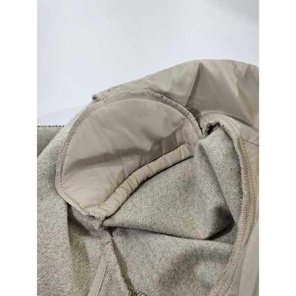 AMANDA + CHELSEA Women's XL Beige Single Button Blazer Suit Coat Sport Jacket - Picture 7 of 9